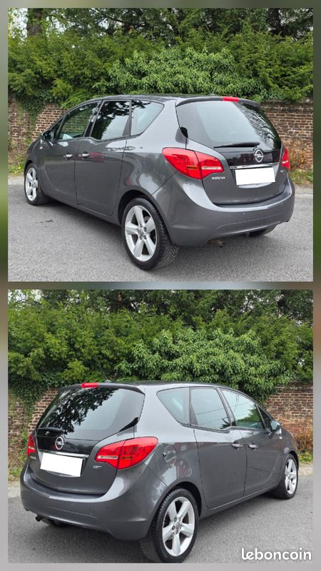 OPEL MERIVA B 1.7 CDTI 100 Cv SERIE COSMO (Boîte Automatique) 5p. CLIM AUTO-JA-RAD-RV-CUIR (image 2)