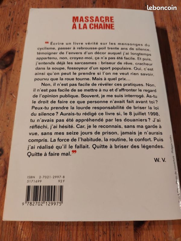 Massacre à la chaîne Willy Voet (image 4)