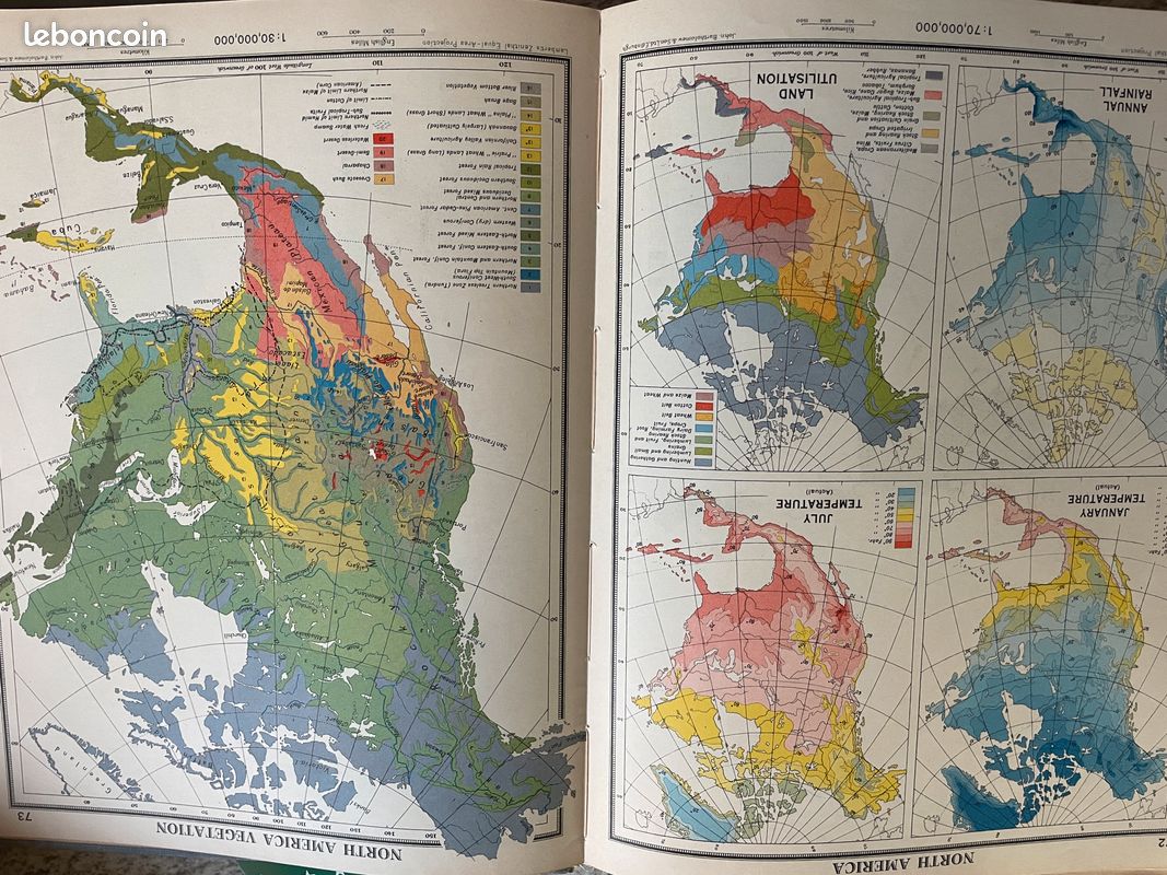 The Comparative Atlas - édition anglaise 1949 - (image 3)