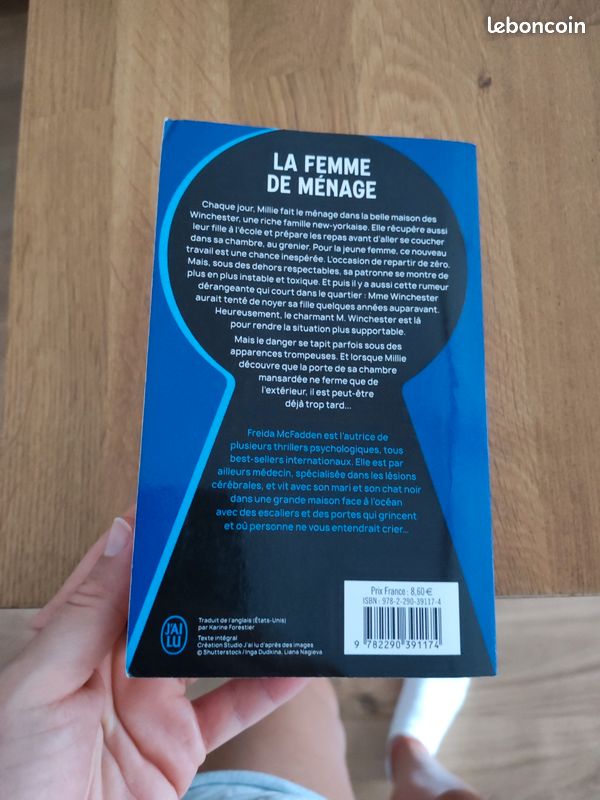 Livre la femme de ménage Freida McFadden (image 3)