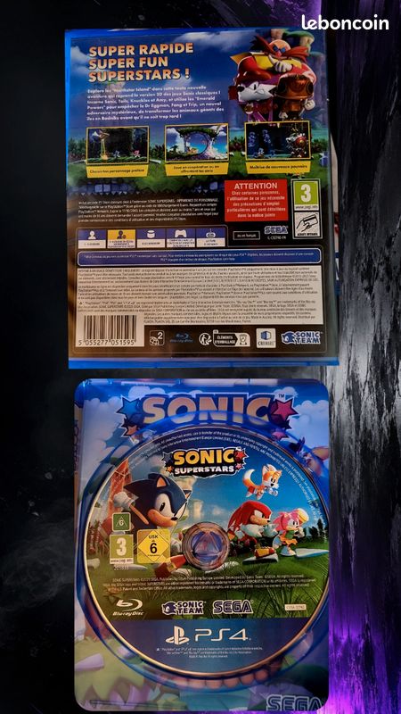 🦔 Sonic Superstars – PS4 (comme neuf) (image 2)
