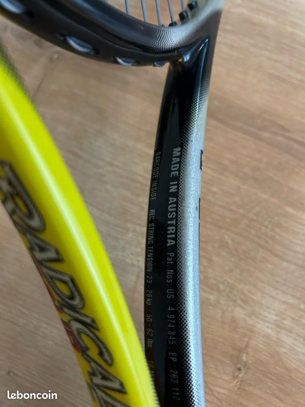 Raquete Head Radical André.agassi Áustria Anos 90 Oversize | Frete grátis