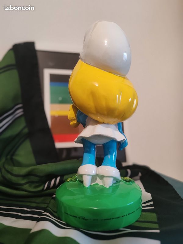 Figurine Schtroumpf Schleich - PROMO JUBILÉ 30 Ans - Rare (TBE, Sans Boîte)