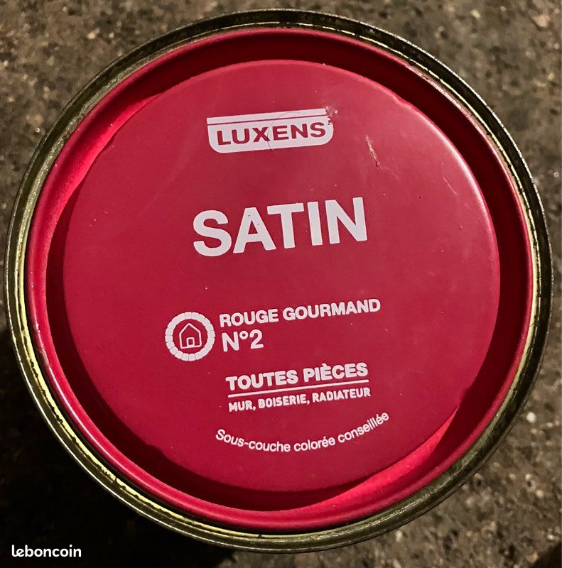 Peinture Luxens Rouge Gourmand N•2 (image 1)