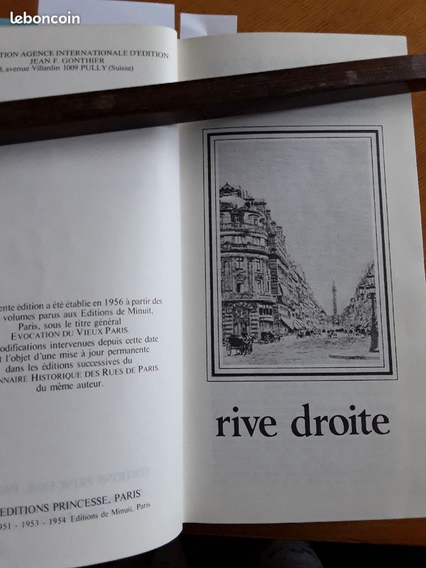 Connaissance du vieux Paris. J. Hilllaret. Rive droite rive gauche... (image 3)