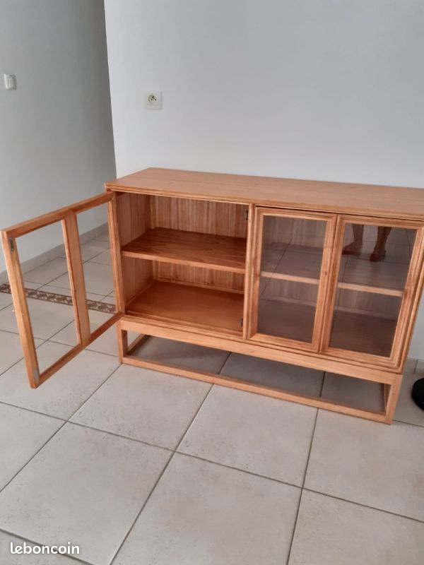 Meuble en bois exotique mindi (image 2)