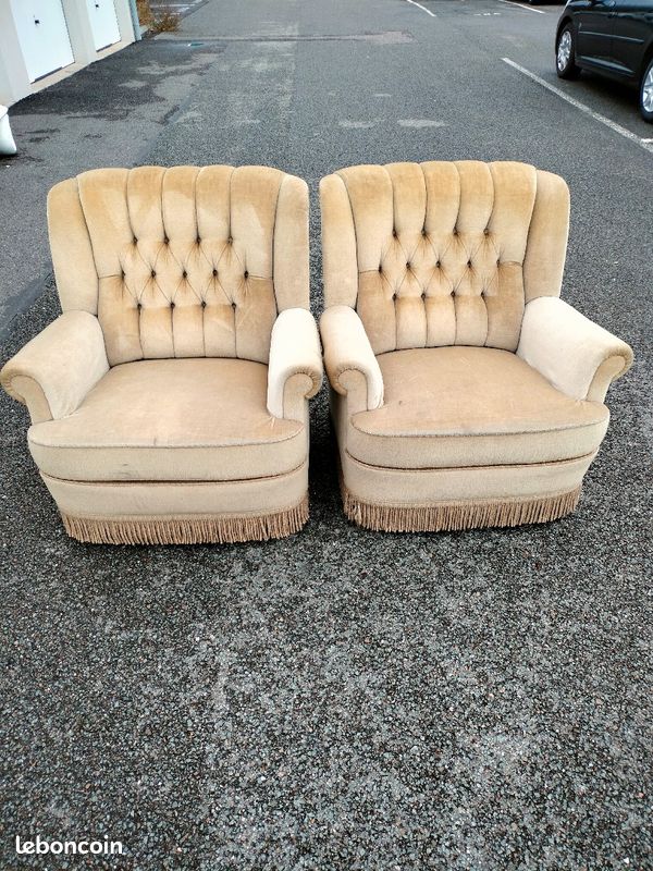 Canapé + 2 fauteuils (image 1)