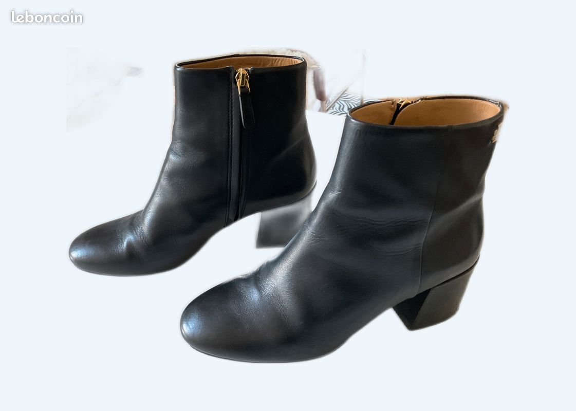 Bottines noires (image 1)