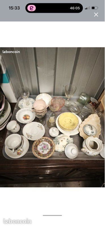 Lot vaisselle porcelaine ancienne (image 5)