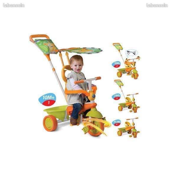 Smart Trike Tricycle Ã©volutif King Jouet Tricycle Vélo Smart