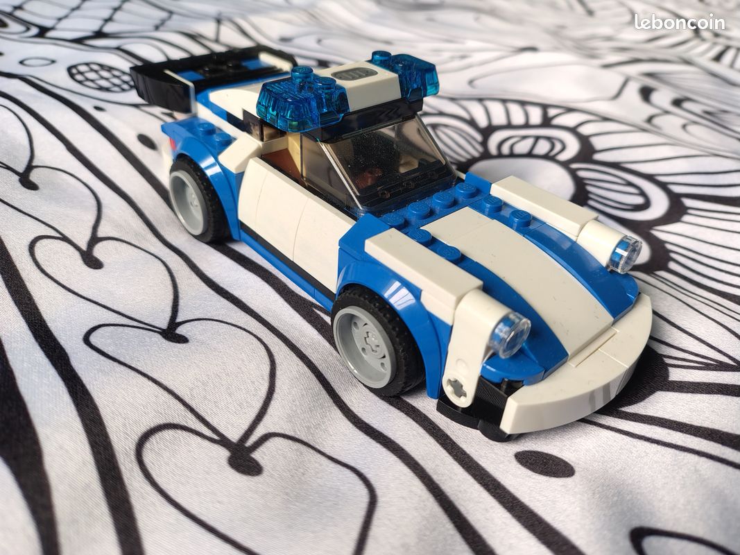 Lego 75895 - 1974 Porsche 911 Turbo 3.0 "Polizei" ou "Police" (100% briques Lego) (image 2)