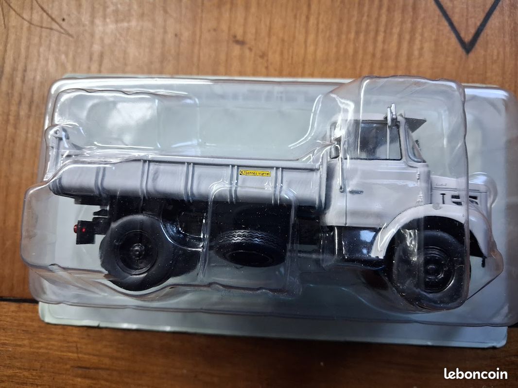 Berliet - GBH M3 Benne 1968 - Modèle Presse - 1/43 - Voiture miniature