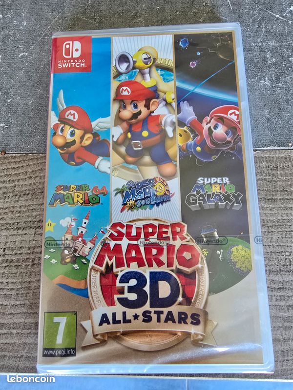 Super Mario 3D All-Stars - Switch - NEUF SOUS BLISTER (image 1)