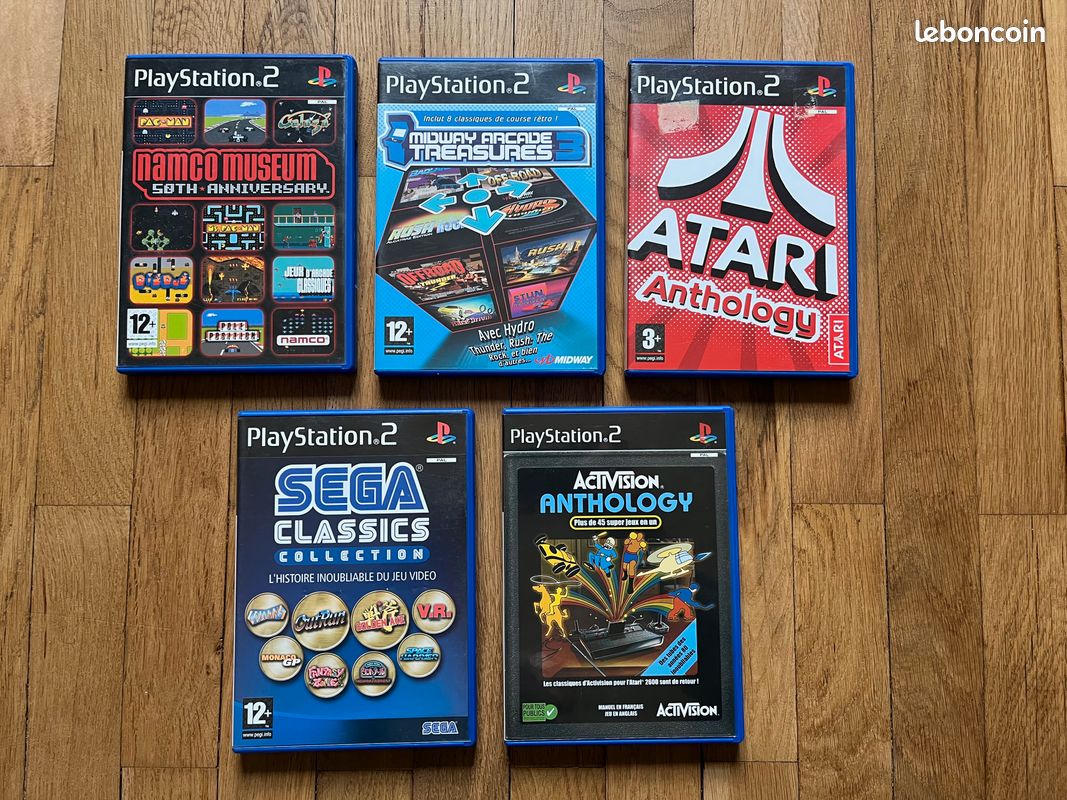 Jeu PS2 Activision Anthology - Version PAL FR Complet - Bon État - Rétro Gaming