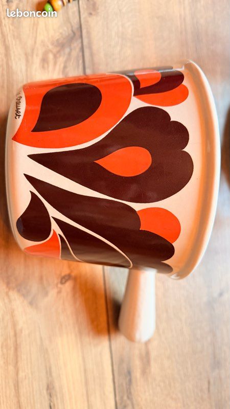 Service à Fondue En Fonte émaillée Le Creuset - Édition 70th Anniversary, Rare, Vintage 1980