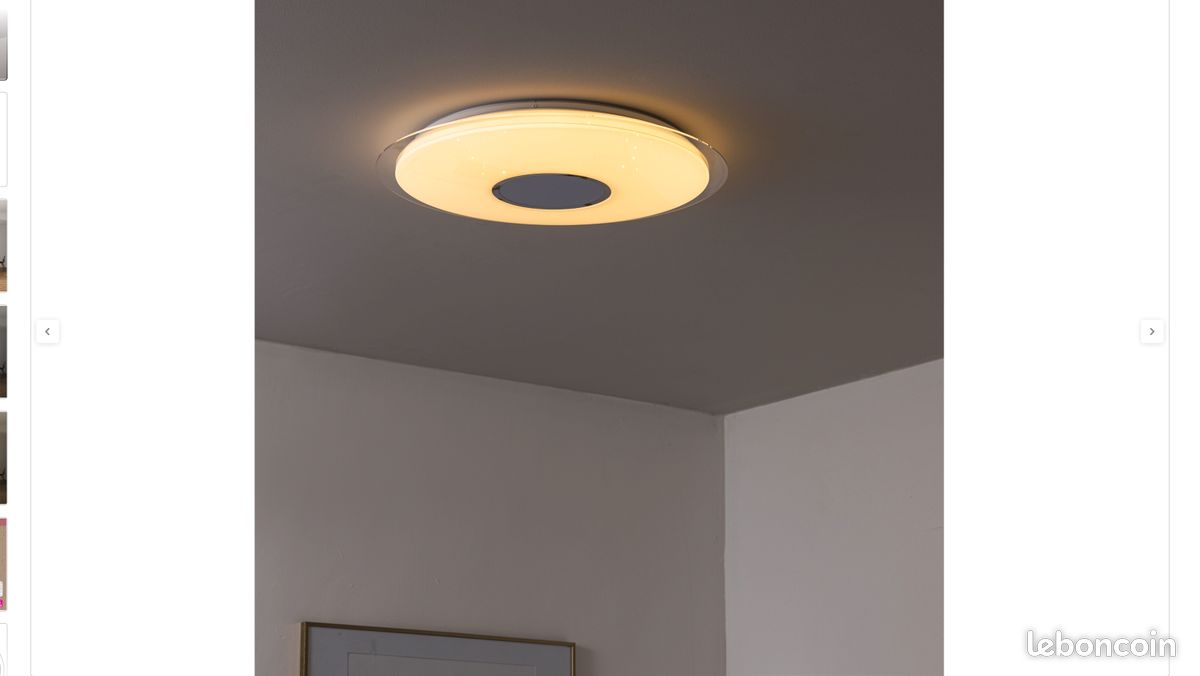 Plafonnier LED a variation de blancs VIZZINI INSPIRE (image 6)