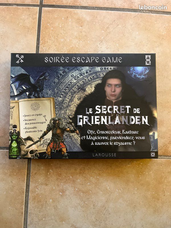 Jeux société escape game Larousse (image 1)