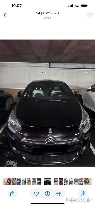Citroën DS5 HDI 160 SPORT CHIC DIESEL HYBRIDE (image 2)