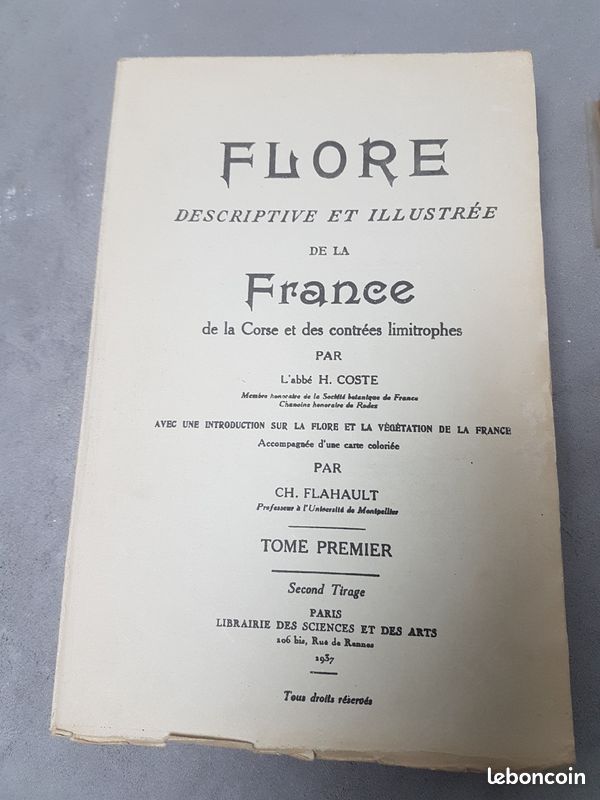 Flore descriptive et illustrée de la France de la Corse et des contrées limitrophes (image 2)