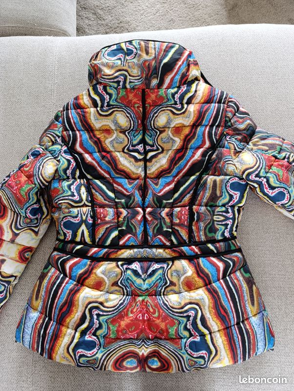 Manteau Desigual Femme Taille 42 Noir - Neuf Sans étiquettes, Mi-long, Doublure Polyester, Basique
