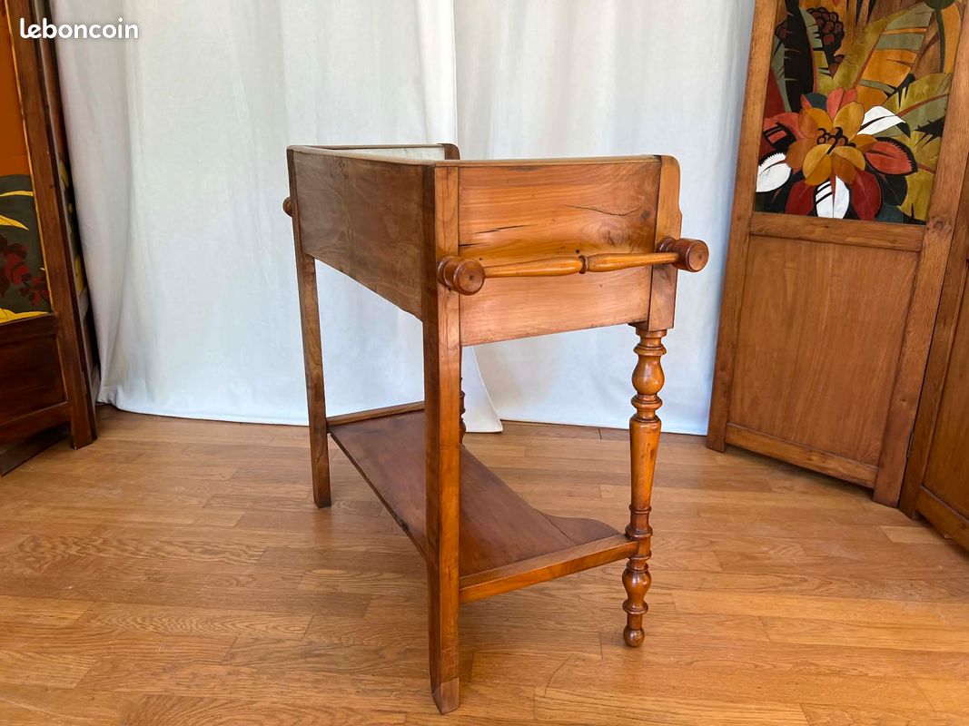 Coiffeuse/ Table de toilette ancienne, Louis Philippe (image 4)