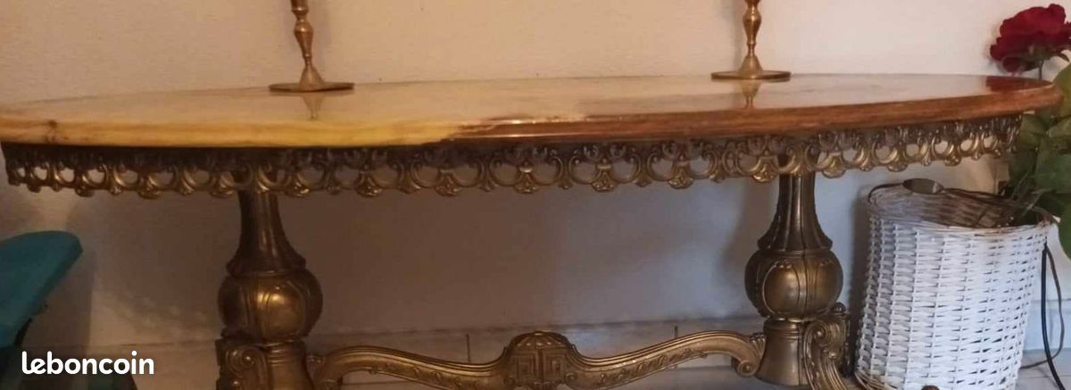Table basse en onyx (image 4)