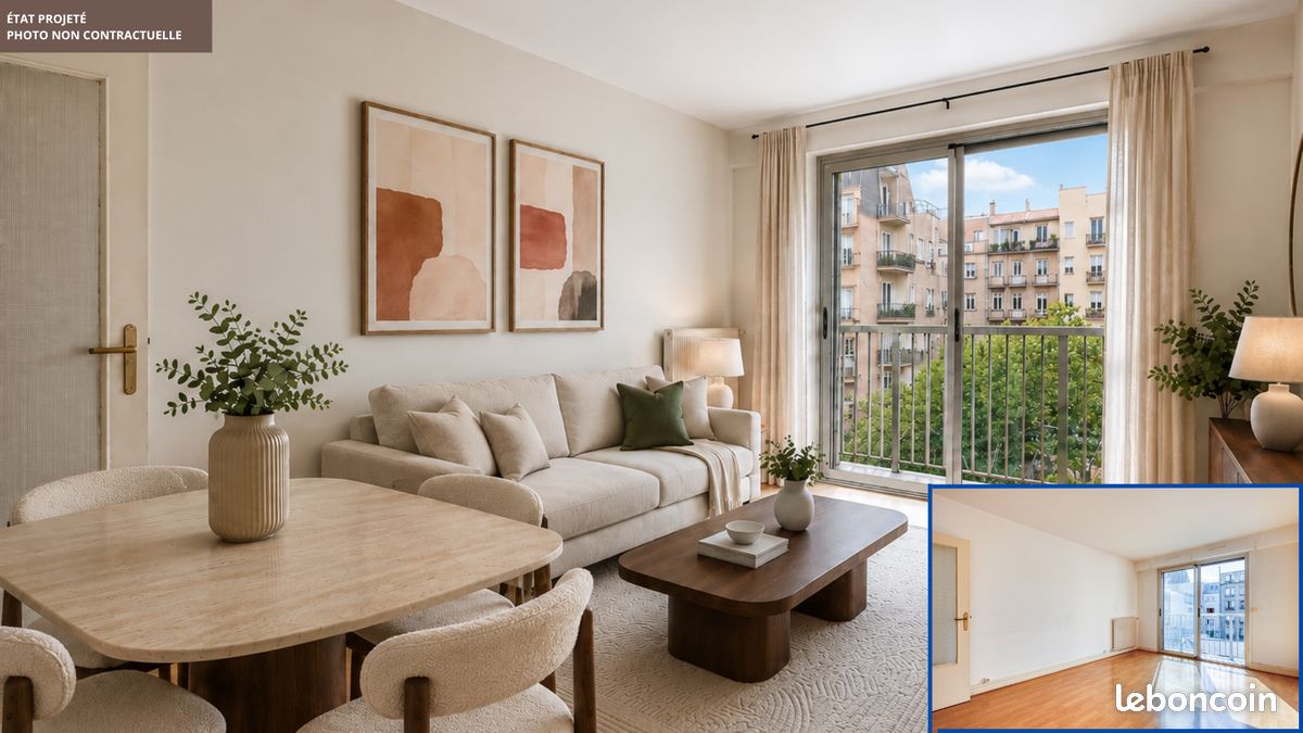 Appartement 4 pièces 75 m² · à Paris · 75,2 m² · 595 000 €