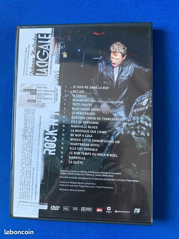 DVD Johnny Hallyday (image 2)