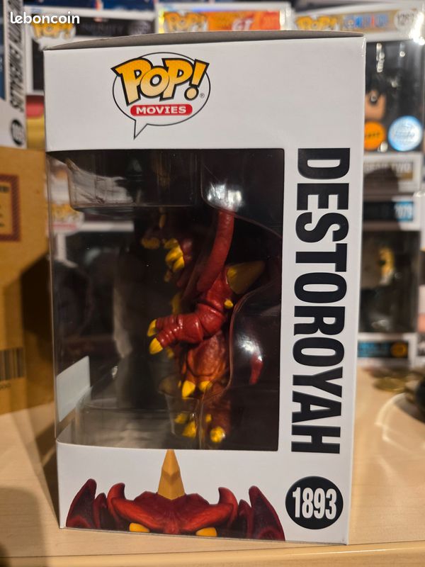 Funko Pop! Movies: Godzilla - Destoroyah - Exclusive | Merchandising Oficial de Ciencia Ficción - Figura de Vinilo Coleccionable para Decoración - Regalo Friki de Cumpleaños