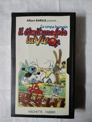 [VHS] VHS - Il était une fois la Vie : Le corps humain - Bon état (image 1)