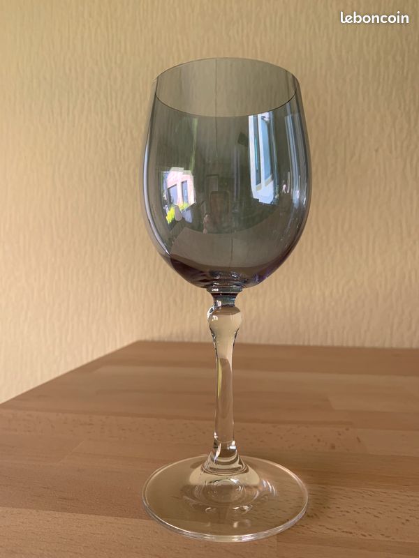 6 verres à eau bleus (image 3)