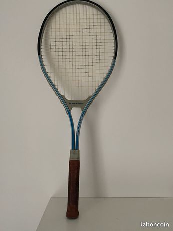Raquette De Tennis Vintage Dunlop McEnroe Gold - Taille De Grip 4 1/4" - Avec Housse