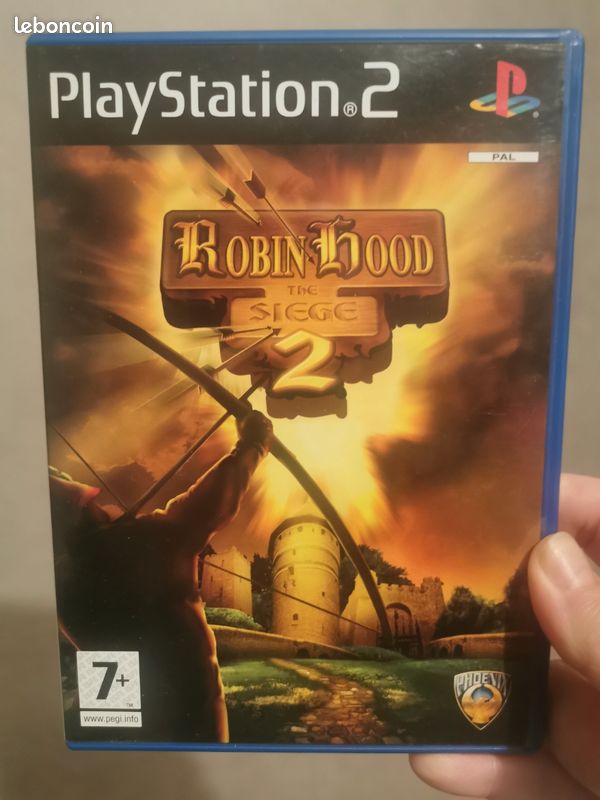 Jeu PS2 – Robin Hood 2 The Siege (PAL, FR) – Sony PlayStation 2
