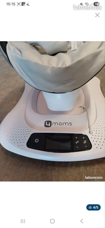 Balancelle bébé mamaroo 4 moms (image 4)
