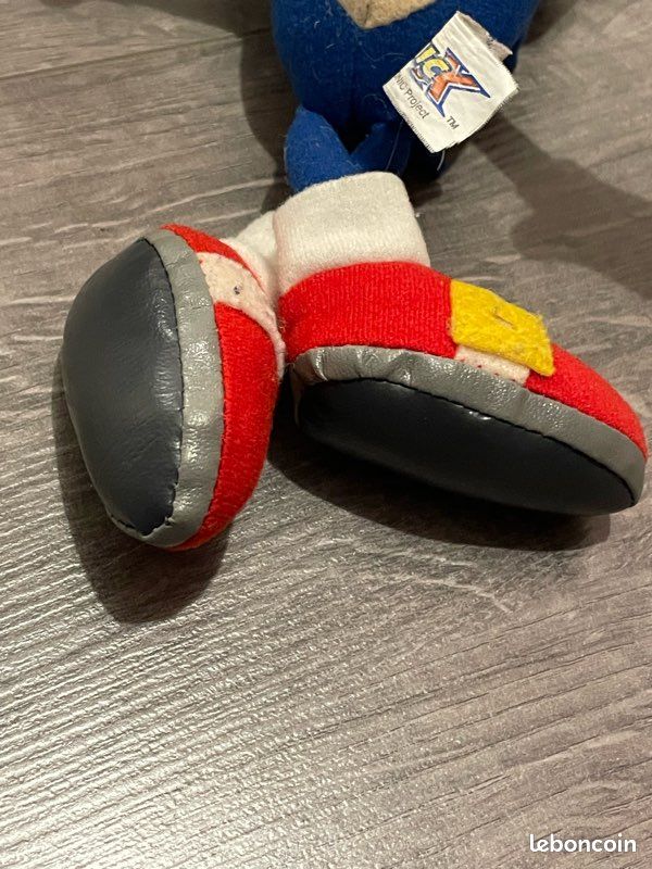 Peluche Sonic X Cheese 20 Cm SEGA 2003 - Vintage Japon - état Correct