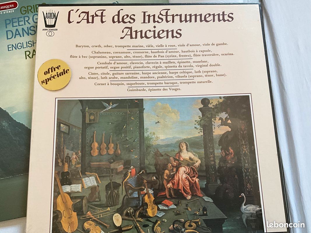 Coffret Vinyle Neuf encore sous blister L’ART DES INSTRUMENTS ANCIENS (image 1)