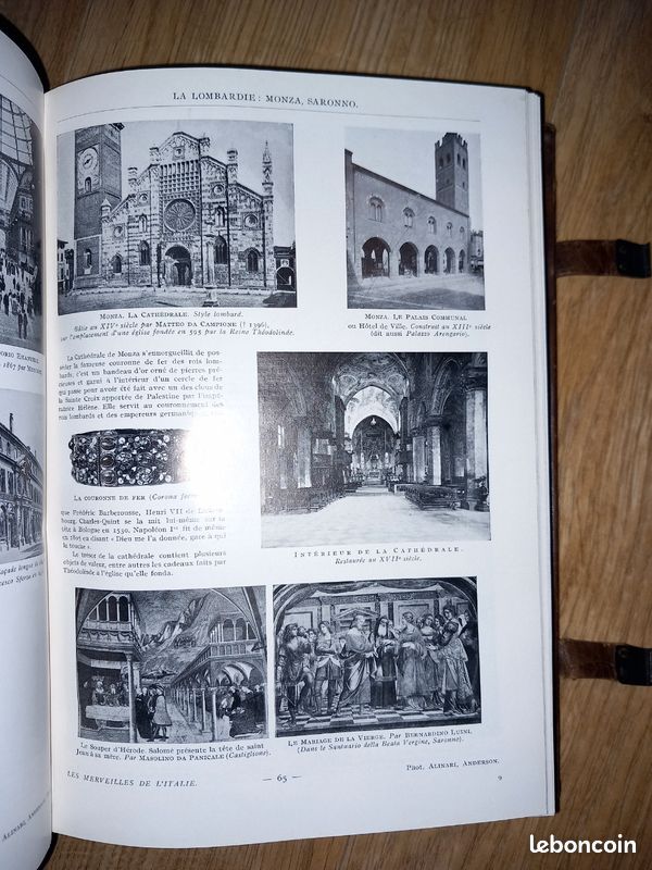 Livre Les Merveilles de l'Italie- 1936 (image 5)