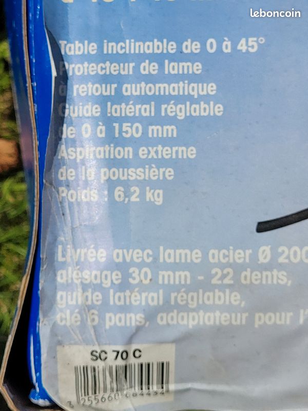 Scie circulaire PEUGEOT 1300 W (image 2)
