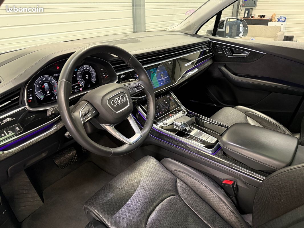 AUDI Q7 55 TFSI e 380 Tiptronic 8 Quattro Avus Extended - SUIVI AUDI - TOIT OUVRANT - BO - CAM 360 - CHAUFFA (image 10)