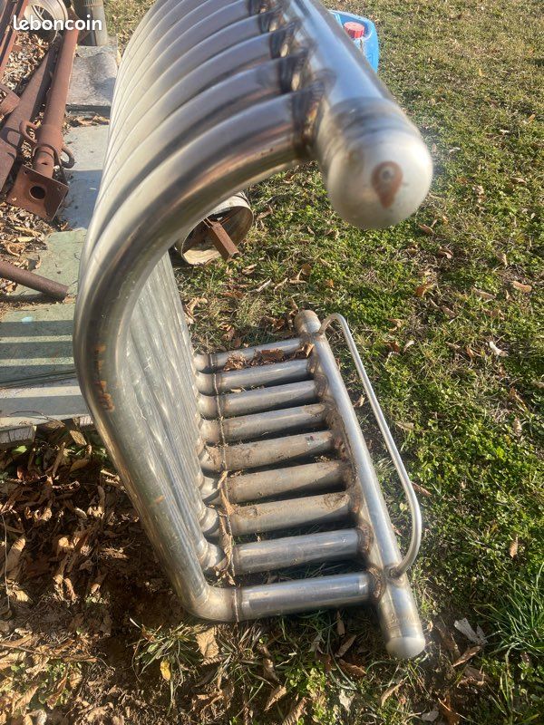 Récupérateur de chaleur à eau pour insert – Inox 3 mm – 70 kg (image 3)