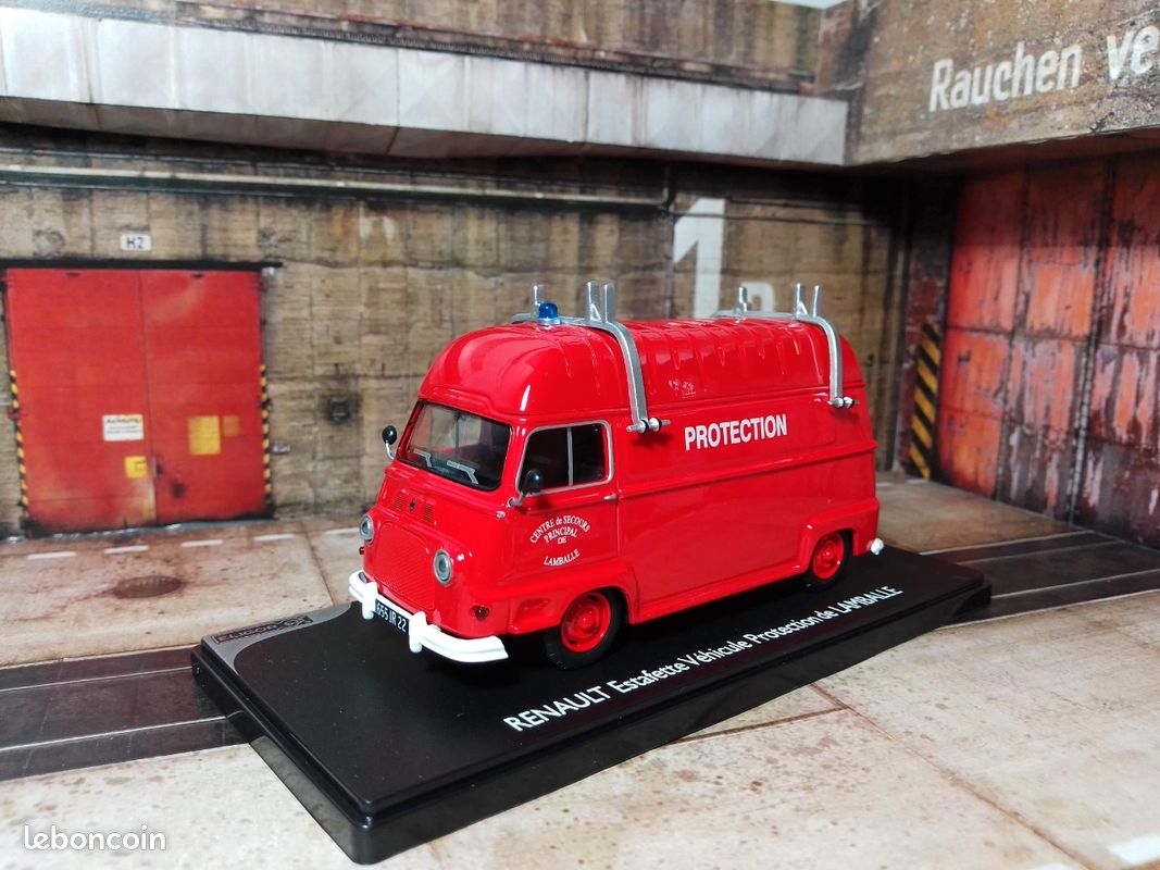 1/43 RENAULT 4 Fourgonnette Sapeurs-Pompiers de Nice 1965 IXO/Altaya/DeAgostini EUR 4,44