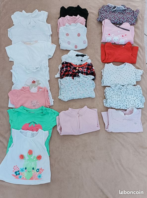 Vêtements fille 6 mois (+ 100 articles) (image 3)