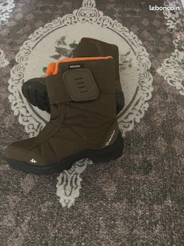 Bottes neige après ski Bottes apres-ski enfant oxford - Vertigo alpes
