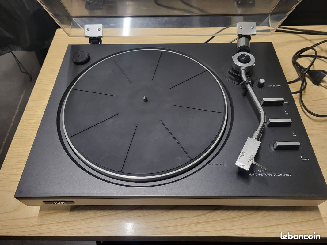Platine Vinyle JVC L-E20 - Fonctionne Parfaitement - Tourne-disque Occasion