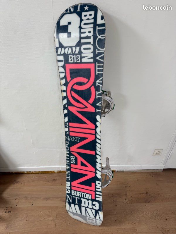 burton dominant snowboard 2006 Pack Snowboard BURTON Dominant + Fixations BURTON Cartel