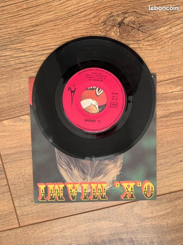 Vinyle 45 tours de C.Jérôme (image 3)