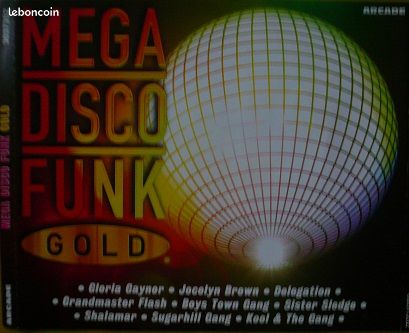 Coffret 4 CD Méga Disco Funk Gold (C479) (image 1)