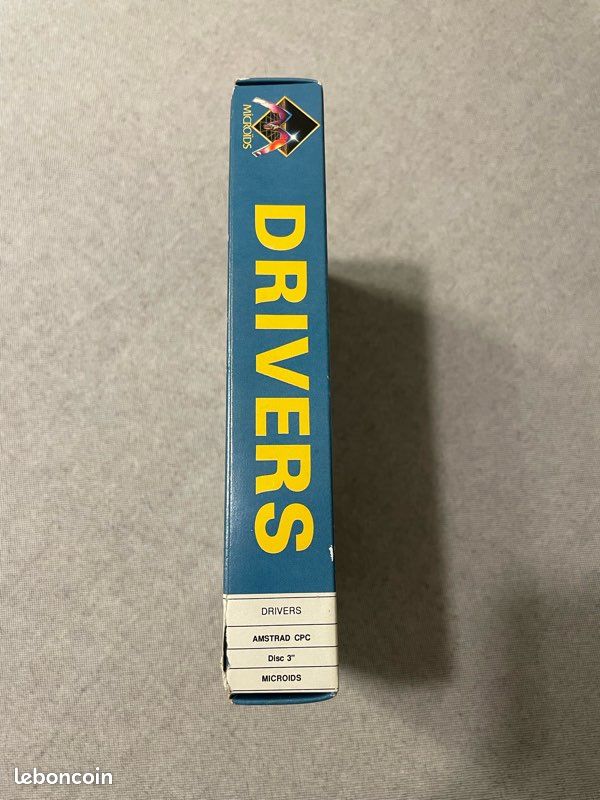 Jeu Vidéo Rétro DRIVERS - Microïds Pour Amstrad CPC 6128 - En Bon état