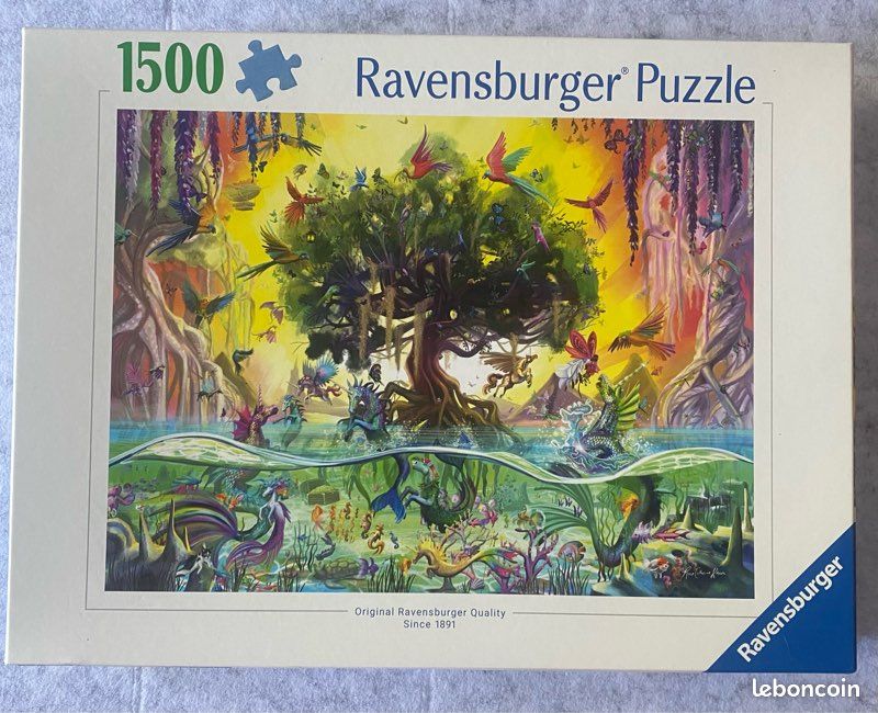 Puzzle 1500 pièces Ravensburger (image 1)