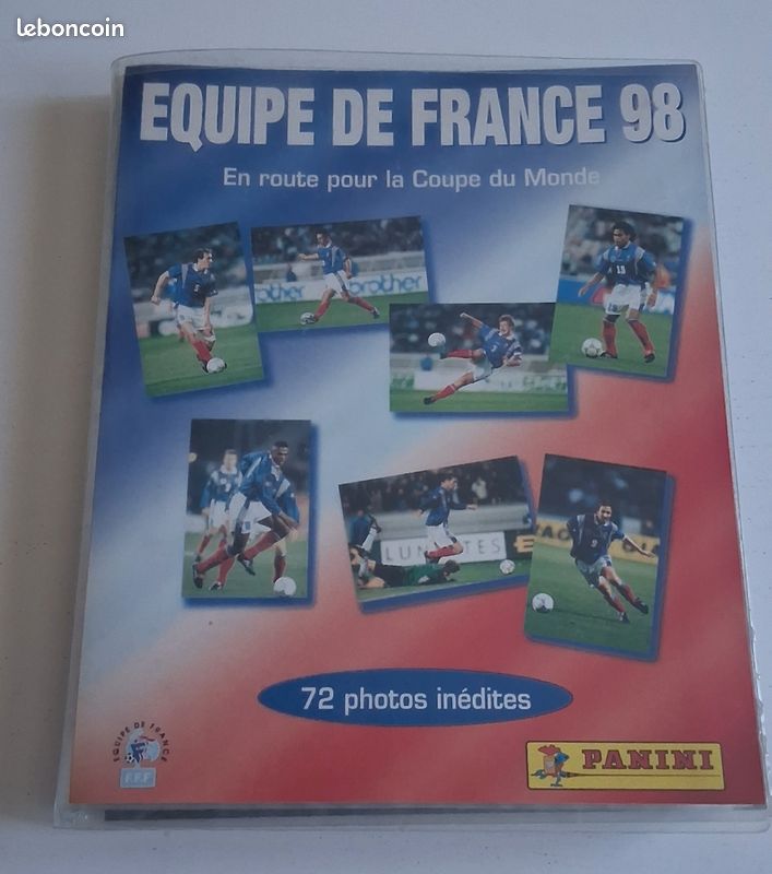 Album Panini Championnat de France 1997-1998 - Old Skull Shirt